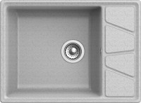 Комплект Мойка GranFest Vertex GF-V-680L серая + Измельчитель Bone Crusher BC 810-SL Slim Line