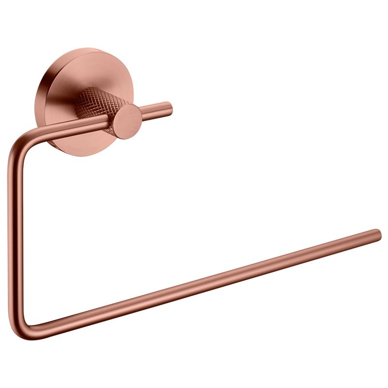 Держатель для полотенец Boheme Uno 10975-CB copper brushed, кольцо