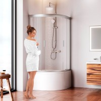 Душевой уголок AM.PM Gem Deep W90G-401A090WT 90x90