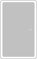 Зеркало-шкаф BelBagno Marino SPC-MAR-500/800-1A-LED-TCH с подсветкой