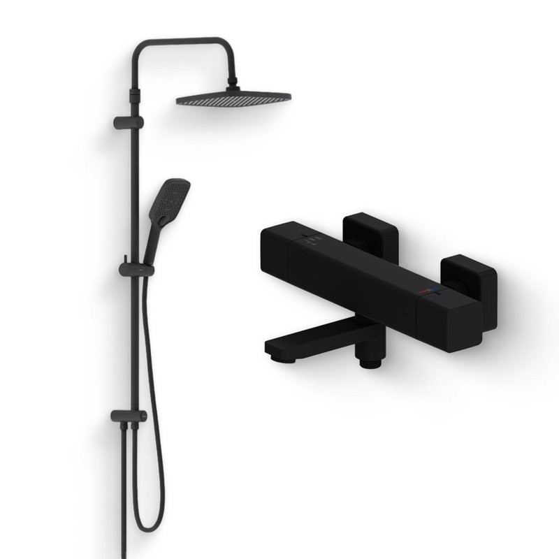 Душевой комплект Термостат Damixa Gala 533000300 + Стойка 953000300