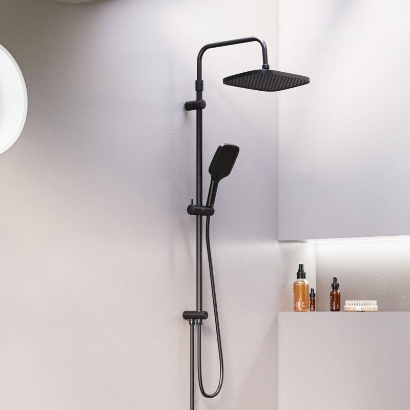 Душевой комплект Термостат Damixa Gala 533000300 + Стойка 953000300