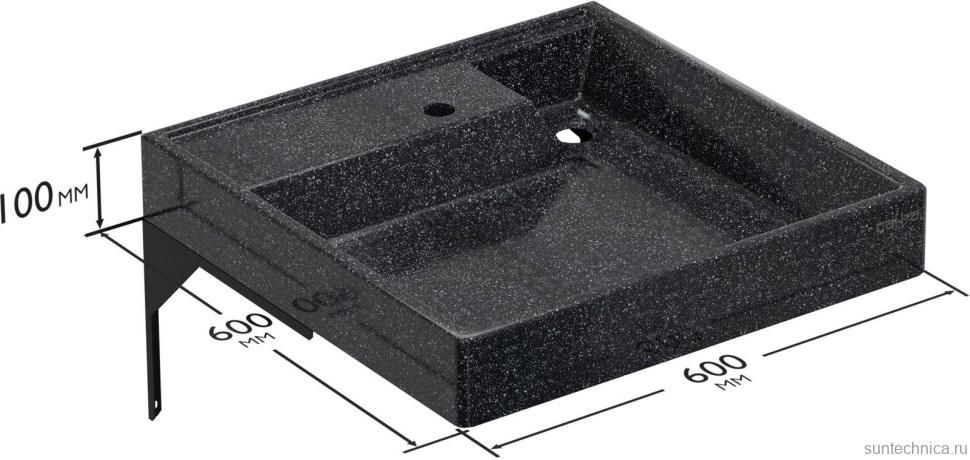 Раковина над стиральной машиной СаНта Юпитер 900141 60, млечный путь