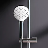 Душевой комплект Смеситель AM.PM Sunny F85C10000 + Стойка Gem F0790000 Душевой комплект Смеситель AM.PM Sunny F85C10000 + Стойка Gem F0790000