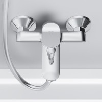 Душевой комплект Смеситель AM.PM Sunny F85C10000 + Стойка Gem F0790000 Душевой комплект Смеситель AM.PM Sunny F85C10000 + Стойка Gem F0790000