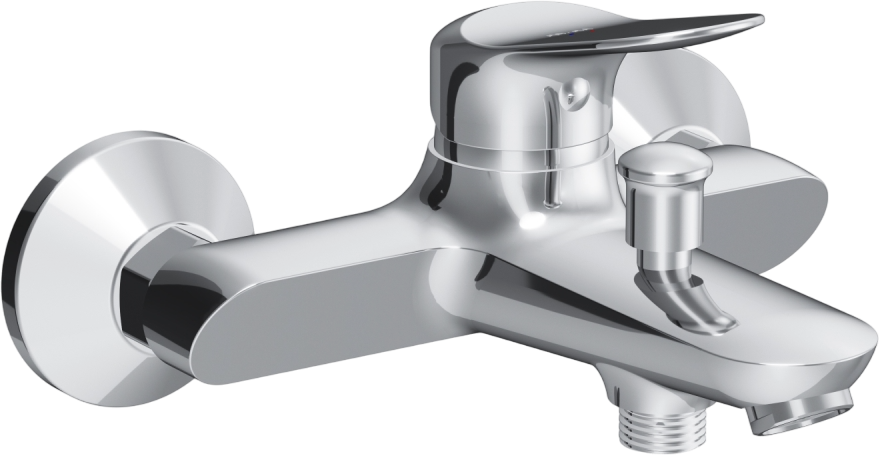 Душевой комплект Смеситель AM.PM Sunny F85C10000 + Стойка Gem F0790000