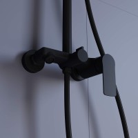 Душевая стойка RGW Shower Panels SP-26B матовый черный