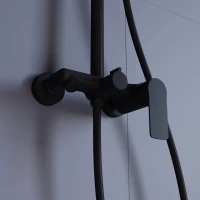 Душевая стойка RGW Shower Panels SP-26B матовый черный Душевая стойка RGW Shower Panels SP-26B матовый черный
