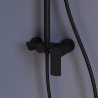 Душевая стойка RGW Shower Panels SP-26B матовый черный