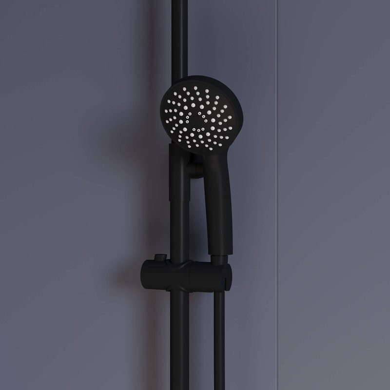 Душевая стойка RGW Shower Panels SP-26B матовый черный