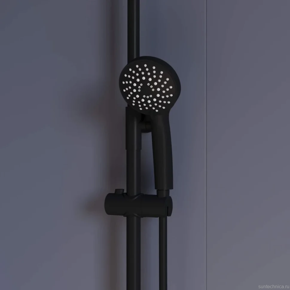 Душевая стойка RGW Shower Panels SP-26B матовый черный