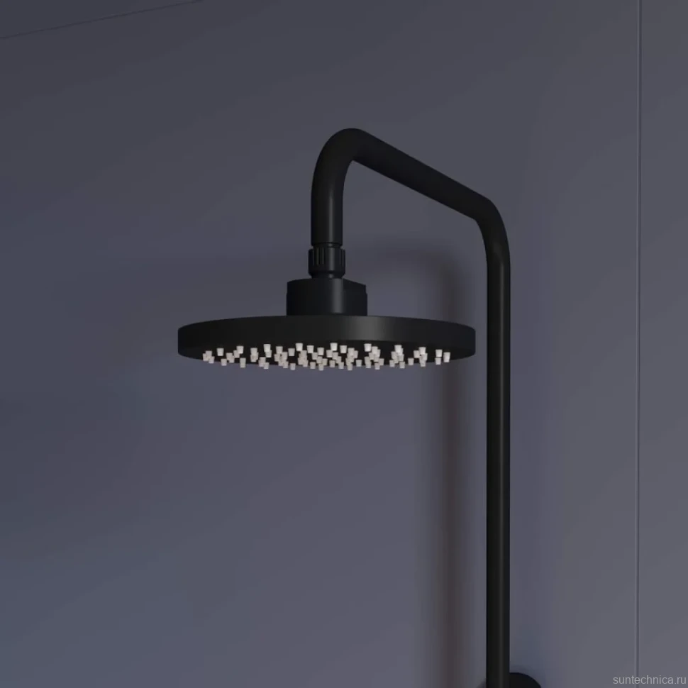 Душевая стойка RGW Shower Panels SP-26B матовый черный