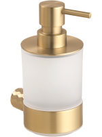 Дозатор для жидкого мыла Bemeta Zyra 174109010 настенный, золото
