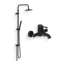 Душевой комплект Смеситель Damixa Scandinavian Pure 361000300 + Стойка 936000300