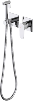 Гигиенический душ AQUATEK Оберон AQ1220CR со смесителем, С ВНУТРЕННЕЙ ЧАСТЬЮ, хром