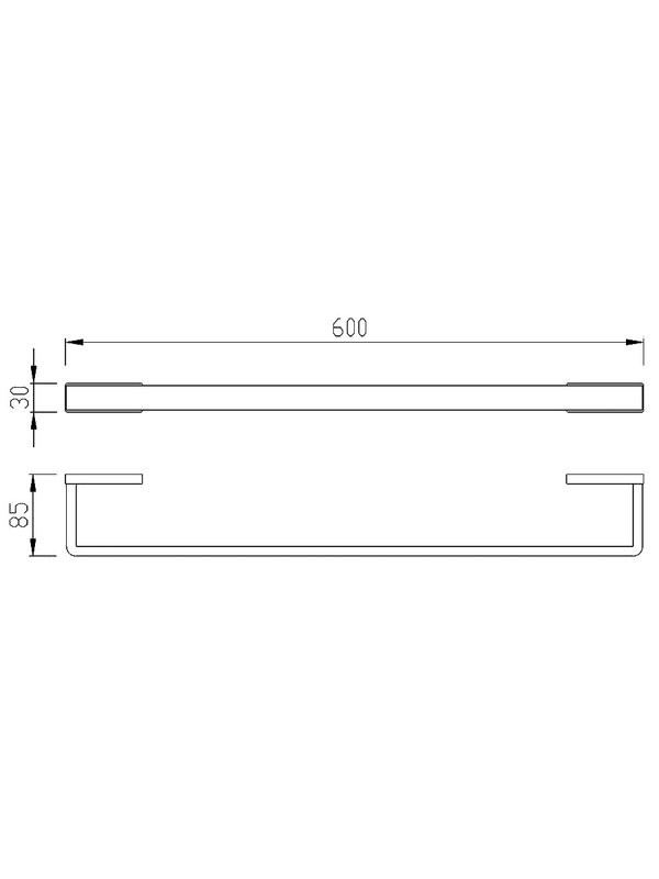 Держатель для полотенец Abber Westen AA1754SP сатин