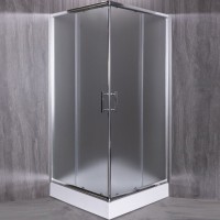 Душевой уголок Esbano ESR-8034 100х100 см, профиль хром