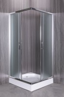 Душевой уголок Esbano ESR-8034 100х100 см, профиль хром