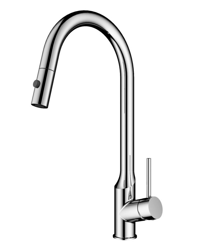 Смеситель для кухни Wonzon & Woghand WW-A21252-BS брашированный никель