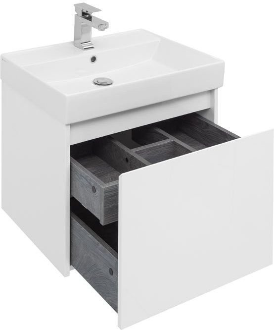 Тумба с раковиной Aquanet Nova Lite 60 1 ящик