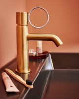 Смеситель для раковины Jacob Delafon Vivienne Signature E38682-LB3-2MB матовое золото