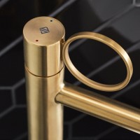 Смеситель для раковины Jacob Delafon Vivienne Signature E38682-LB3-2MB матовое золото