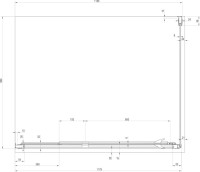 Душевой уголок Ravak Pivot PDOP2 120х100, Transparent, профиль черный