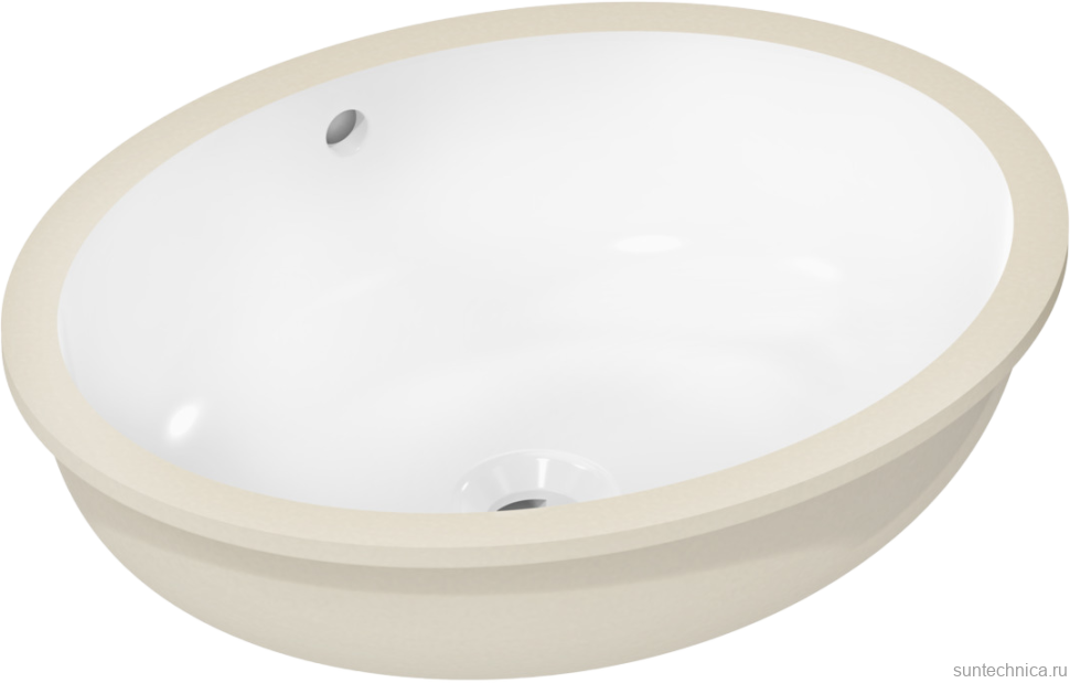 Раковина Hansgrohe Xuniva D 60152450 45x35, белая