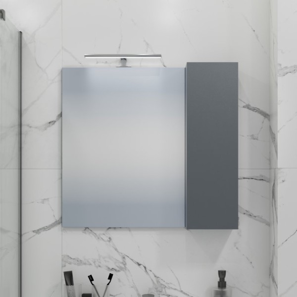 Зеркало СаНта Антарес 70, графит матовый