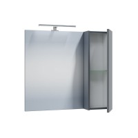 Зеркало СаНта Антарес 70, графит матовый