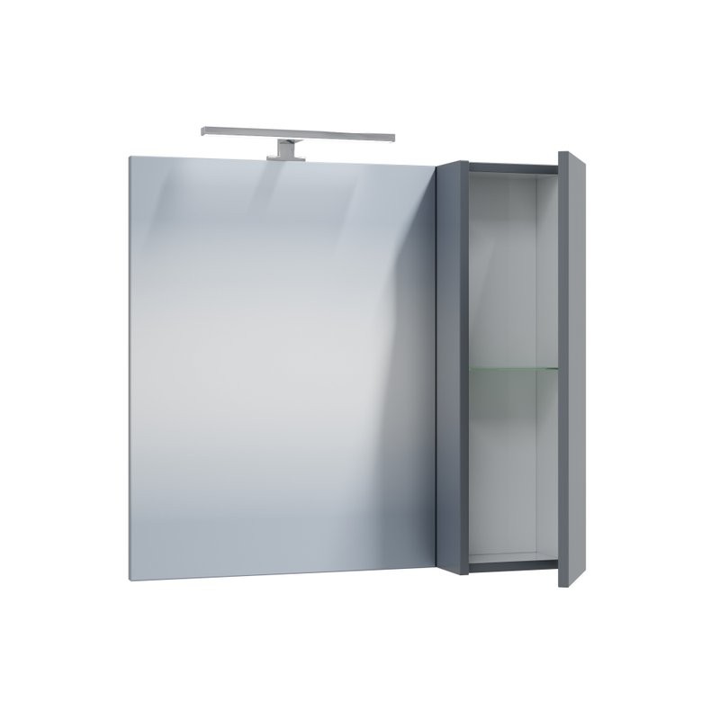 Зеркало СаНта Антарес 70, графит матовый