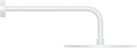 Душевой комплект Paffoni Light KITLIQ019BO045 С ВНУТРЕННЕЙ ЧАСТЬЮ, с термостатом, белый