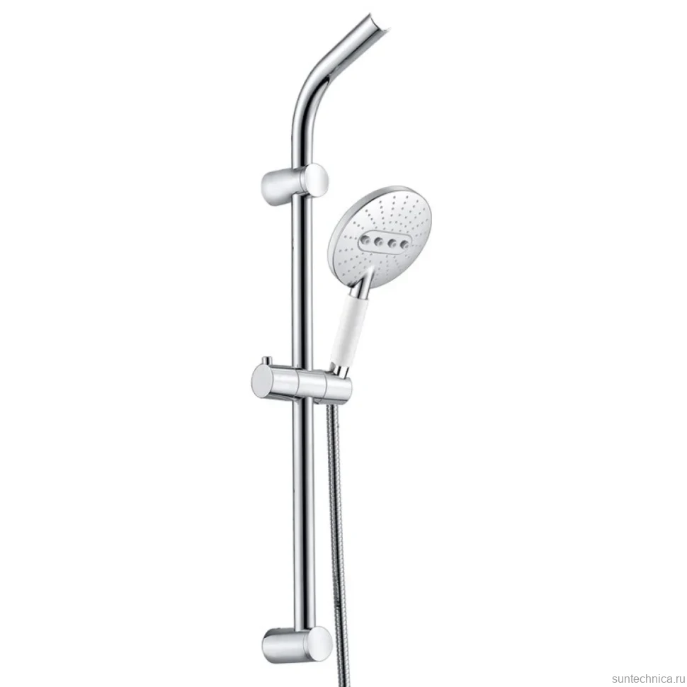 Душевой комплект Смеситель Wasserkraft Alme 1501 + Гарнитур A044