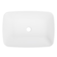 Накладная раковина Belux Джаз 54 матовая белая, прямоугольная