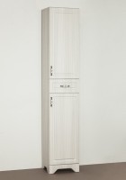 Шкаф пенал для ванной Style Line Олеандр-2 36 Люкс, рельеф пастель