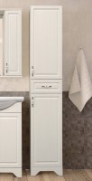 Шкаф пенал для ванной Style Line Олеандр-2 36 Люкс, рельеф пастель