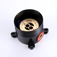 Напольный смеситель для ванны с душем Abber Wasserfall AF8615G С ВНУТРЕННЕЙ ЧАСТЬЮ, матовое золото