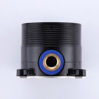 Напольный смеситель для ванны с душем Abber Wasserfall AF8615G С ВНУТРЕННЕЙ ЧАСТЬЮ, матовое золото