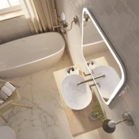 Зеркало Mixline Стив-2 70 с подсветкой, с подогревом