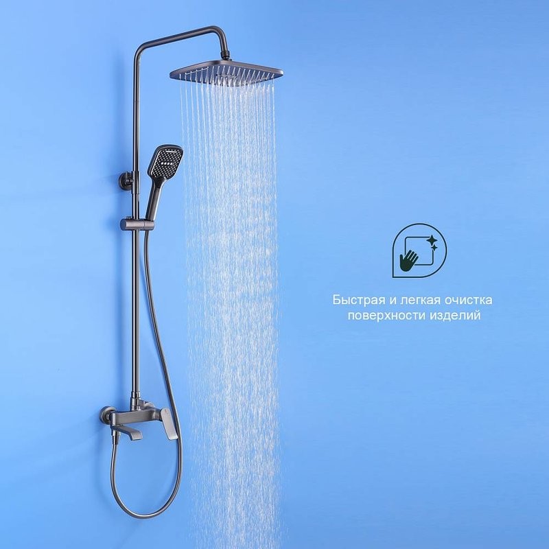 Душевая стойка Splenka S31 S31.24.09 графит