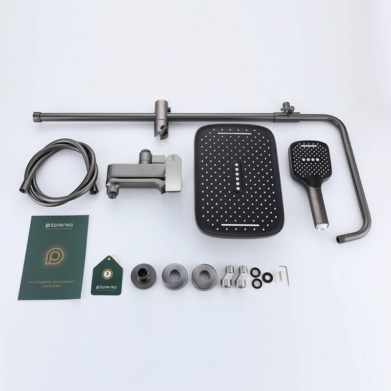 Душевая стойка Splenka S31 S31.24.09 графит