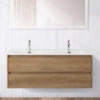 Тумба под раковину BelBagno Kraft 120 для двоих, rovere nebrasca nature