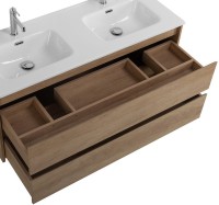 Тумба под раковину BelBagno Kraft 120 для двоих, rovere nebrasca nature