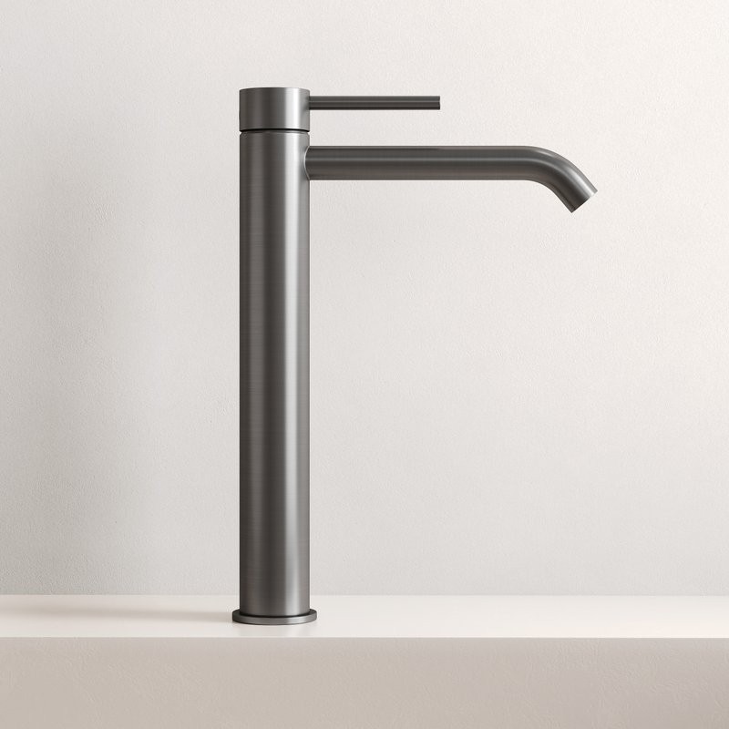 Смеситель для раковины высокий Sancos Etna,вороненая сталь, SC9002GG