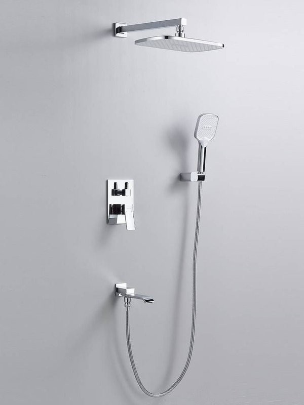 Душевая система встраиваемая Shevanik S4035, хром