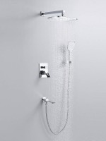 Душевая система встраиваемая Shevanik S4035, хром