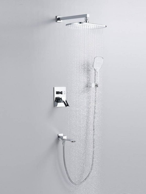 Душевая система встраиваемая Shevanik S4035, хром