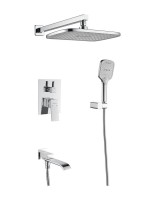 Душевая система встраиваемая Shevanik S4035, хром