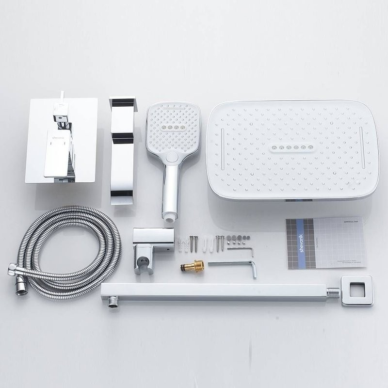 Душевая система встраиваемая Shevanik S4035, хром