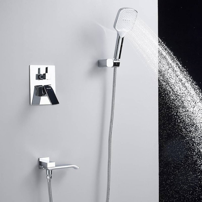 Душевая система встраиваемая Shevanik S4035, хром